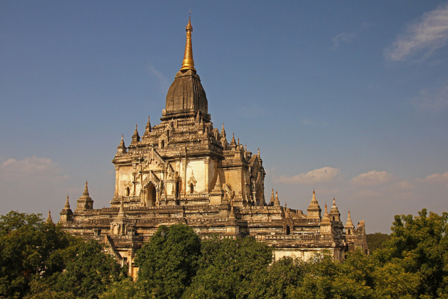 Myanmar Bagan pagoda Thatbyinnyu temple