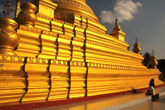 Myanmar golden pagoda
